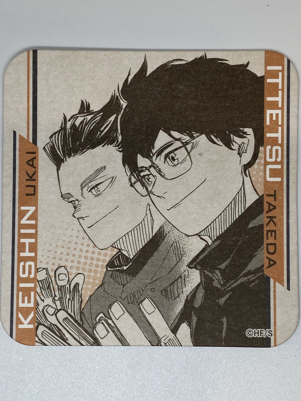 ハイキュー!! 武田 一鉄＆鵜飼 繋心 アートコースター 第4弾 | K-BOOKS