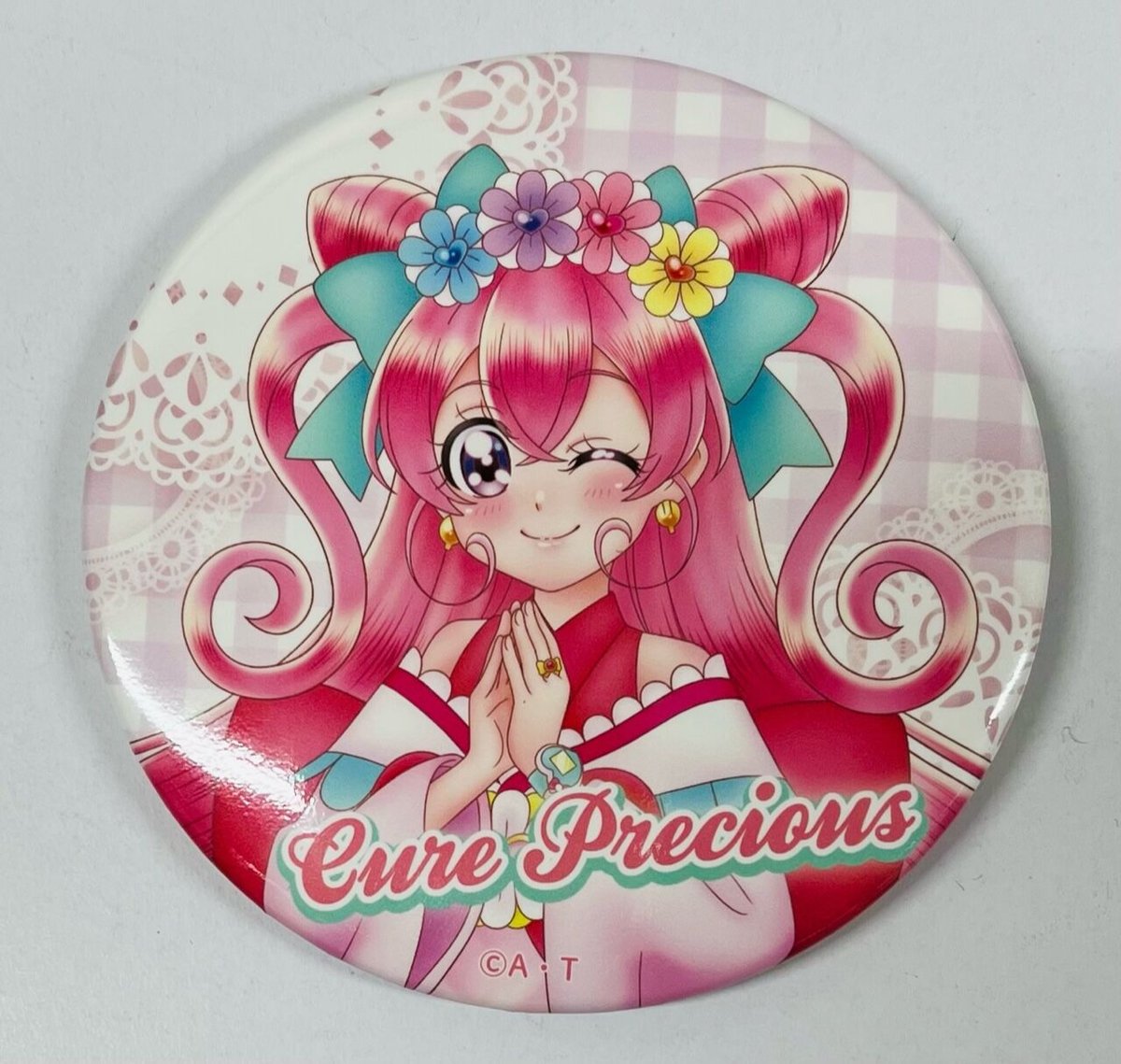 プリキュア 全プリキュア展 キュアプレシャス ゆい 缶バッジ | K-BOOKS