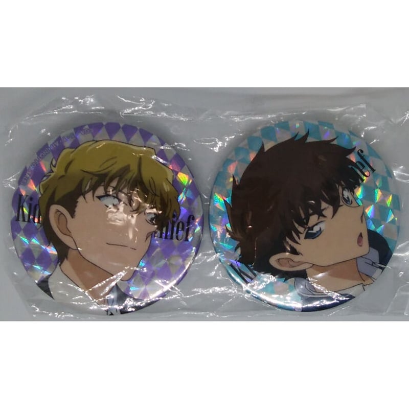 まじっく快斗 黒羽 快斗＆白馬 探 特製ホログラム 缶バッジセット（2個