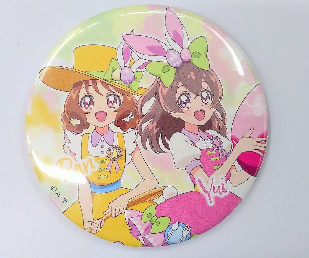 デリシャスパーティ♡プリキュア』 和実ゆい＆華満らん 缶バッジ | K