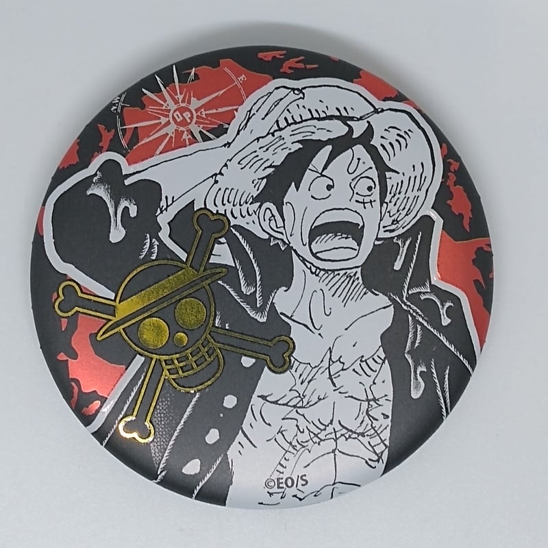 ONE PIECE モンキー・D・ルフィ デコレクション缶バッジ 第3弾 麦わら