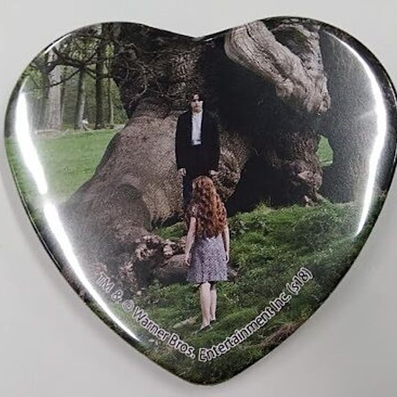 セブルス・スネイプ ハート缶バッジ ハリーポッター セブルス