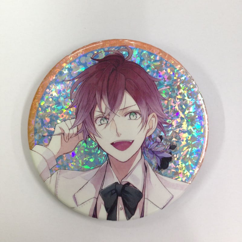 イタミ有・裏サビ有】DIABOLIK LOVERS 逆巻アヤト 缶バッジ ホロ | K-BO