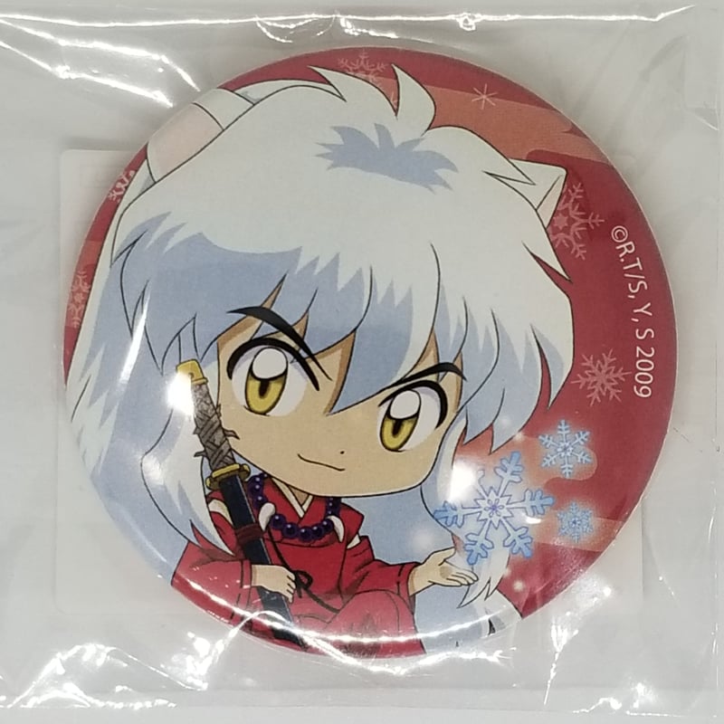 犬夜叉 犬夜叉（デフォルメイラスト） 缶バッジ | K-BOOKS 池袋 2次元