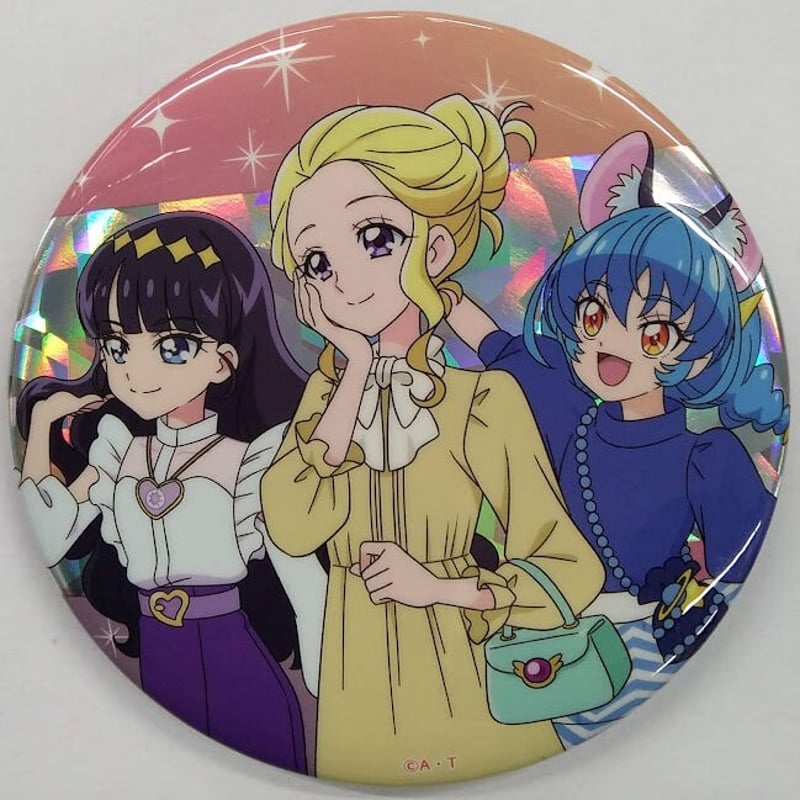 プリキュア シネマフェア トレーディング缶バッジ 菓彩あまね&風鈴