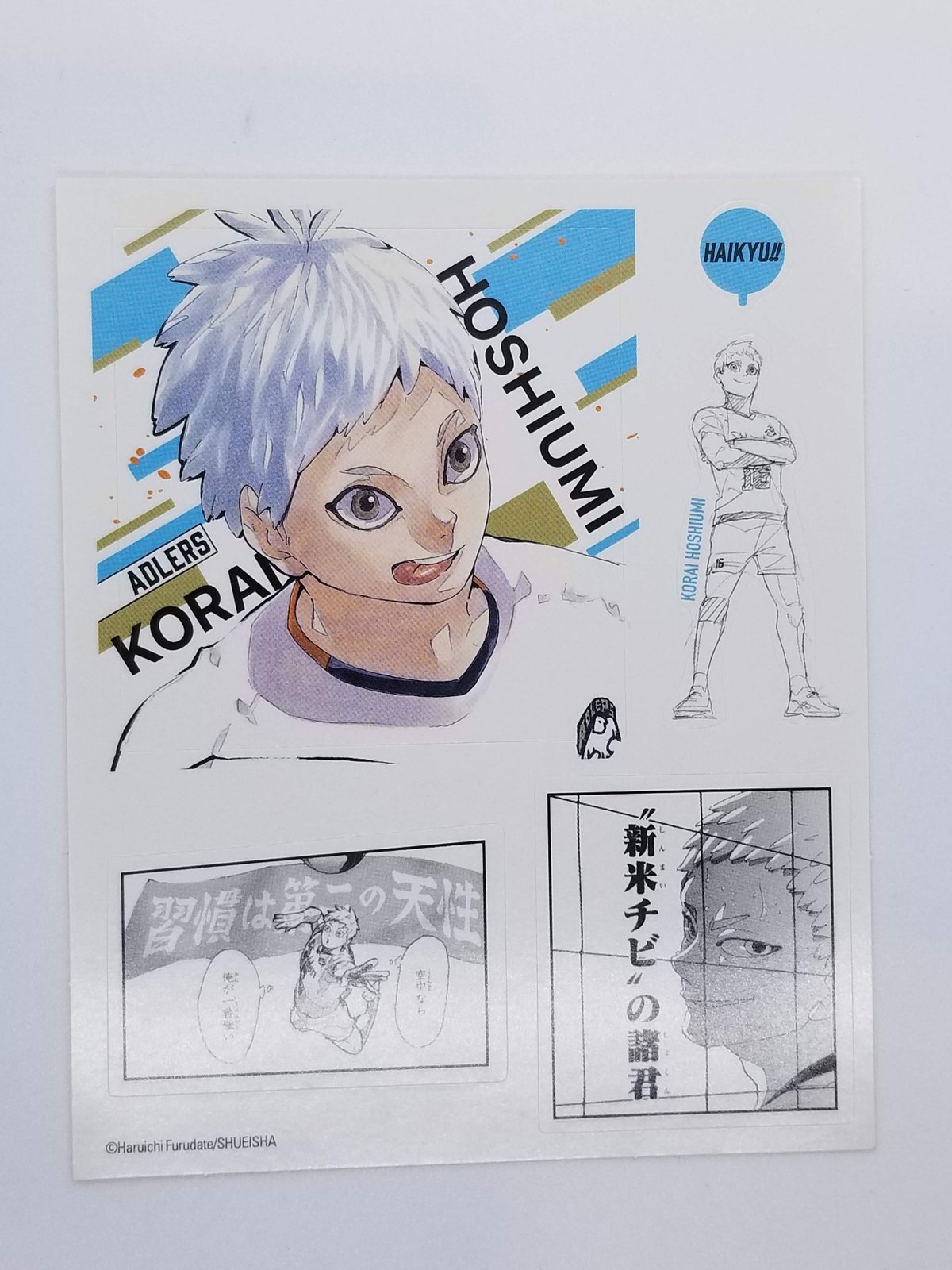 ハイキュー!! 星海 光来 フォトカード＆ステッカーコレクション 第2弾