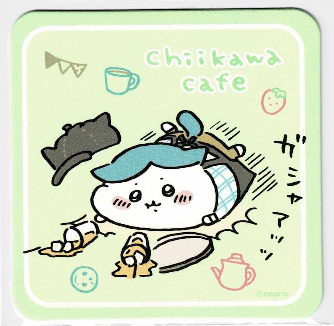 ちいかわ』 ちいかわカフェ コースター ハチワレ | K-BOOKS 池袋 2