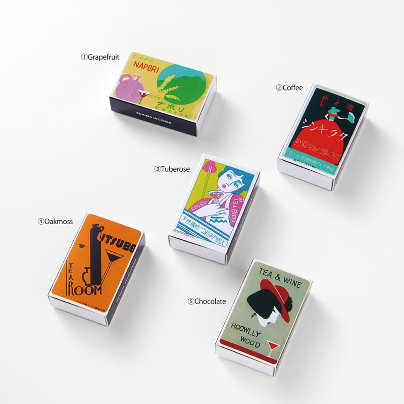 マッチラベルスキマ香2 /Match label incense 2 | アドミュージアム東京