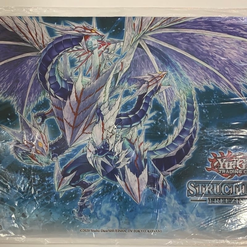 遊戯王 氷結界の還零龍 トリシューラ プレイマット | ✨プラチナストア✨