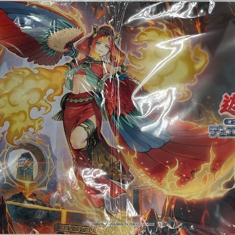 遊戯王 アジア 炎王妃ウルカニクス プレイマット | ✨プラチナストア✨
