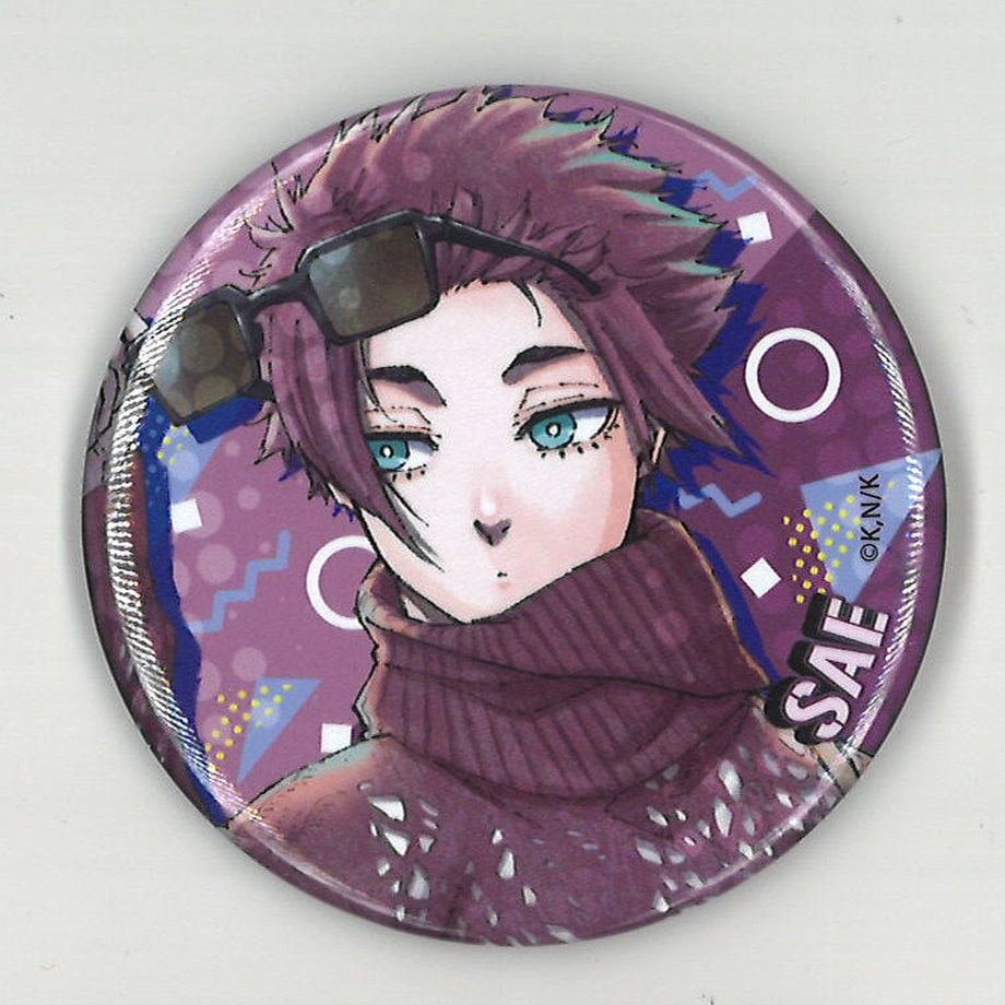 ブルーロック缶バッジ 糸師冴（私服） | K-BOOKS 秋葉原