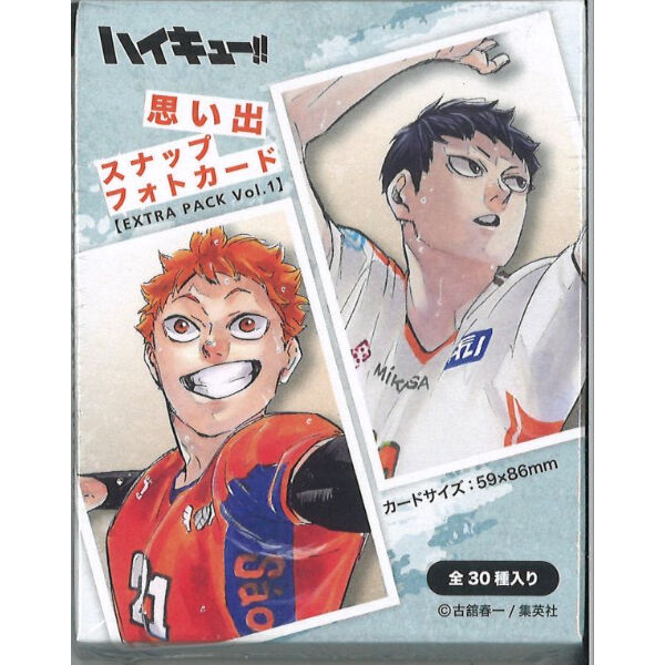 ハイキュー!! 思い出 スナップフォトカード | K-BOOKS 秋葉原