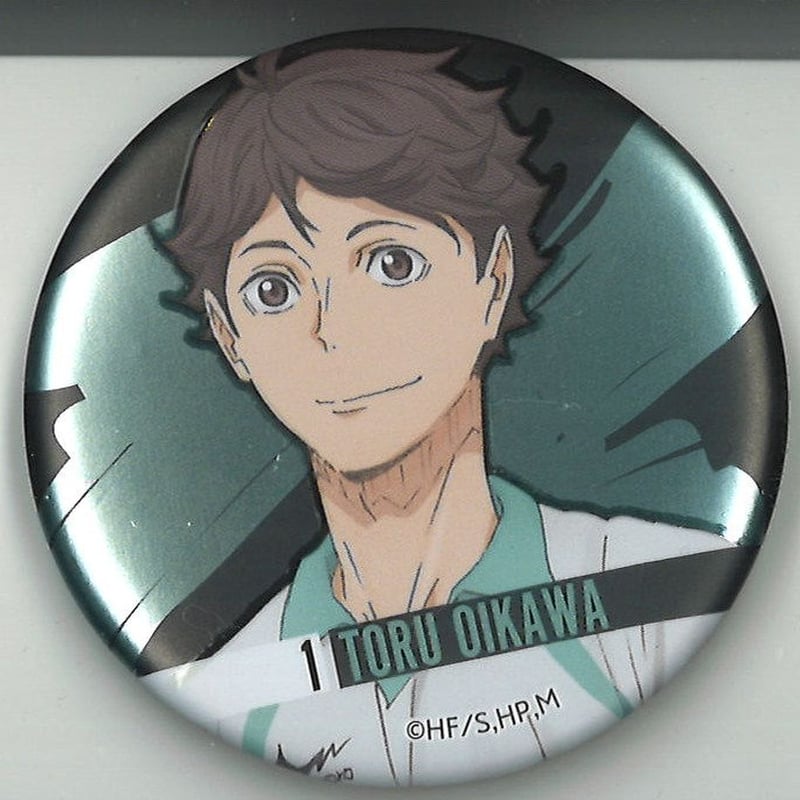 ハイキュー!! メモリアル缶バッジ青葉城西56mm（デコレーション使用