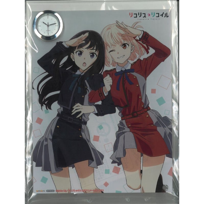 リコリス・リコイル Blu-ray&DVD あみあみ 全巻購入特典 アクリル