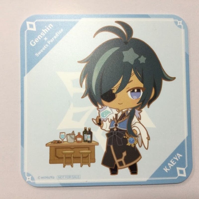 原神 ガイア スイパラ そよ風の饗宴 コースター SD | K-BOOKS 秋葉原