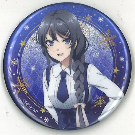 青ブタ 広川卯月 シーパラ 缶バッジ 青春ブタ野郎 八景島シー