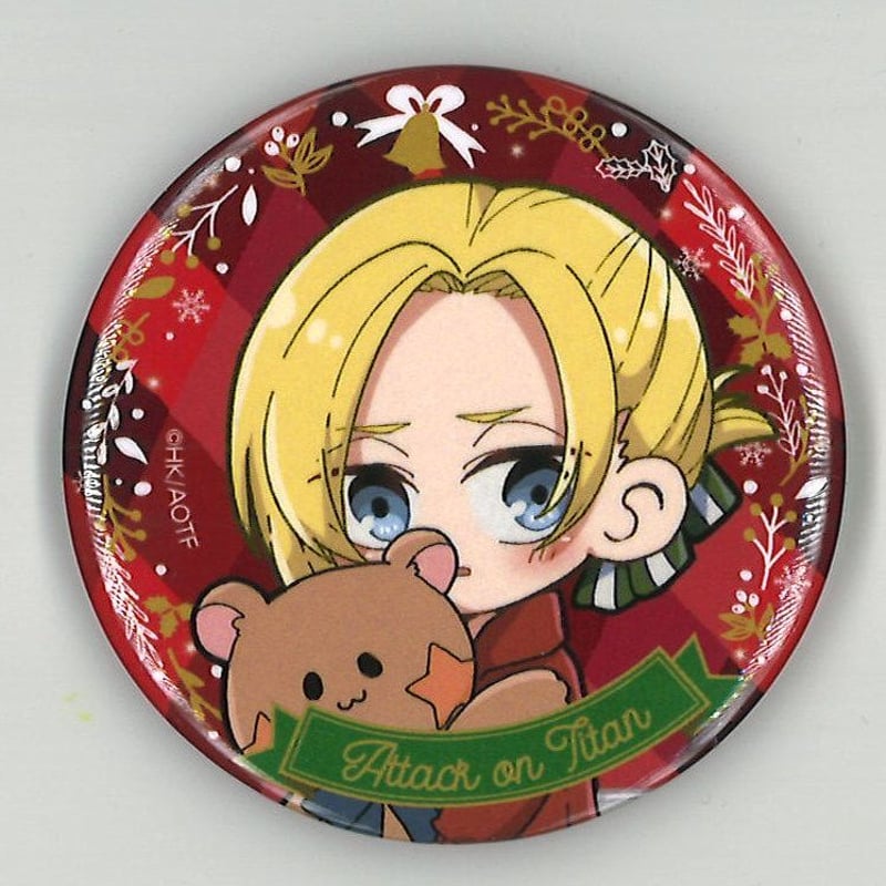進撃の巨人 プリンセスカフェコラボ 進撃の巨人 缶バッジ(クリスマス