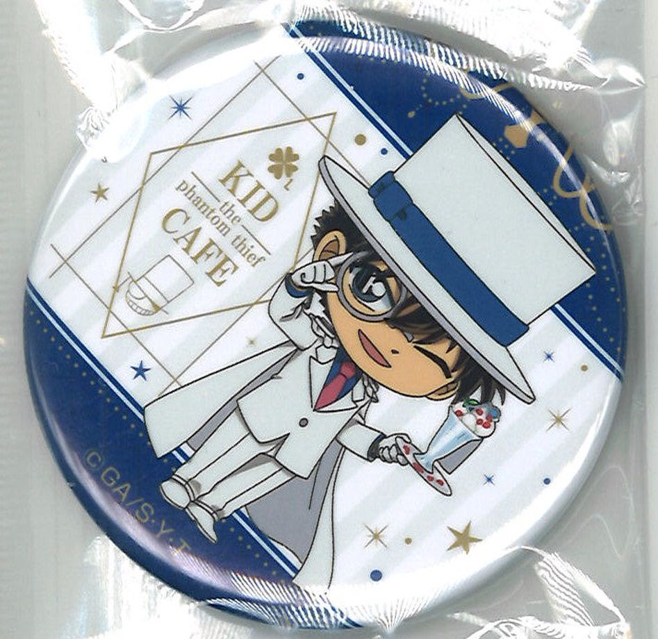 名探偵コナン サンデーカフェ 缶バッジ 怪盗キッド 名探偵コナン