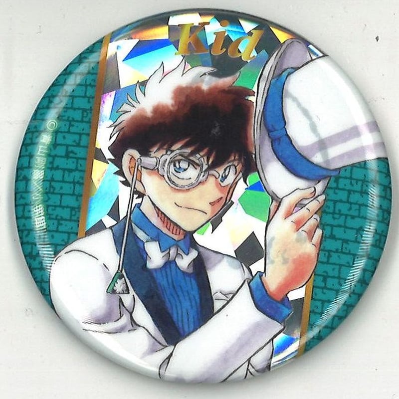 名探偵コナン 怪盗キッド 花冠缶バッジ 24個セット 名探偵コナン 怪盗