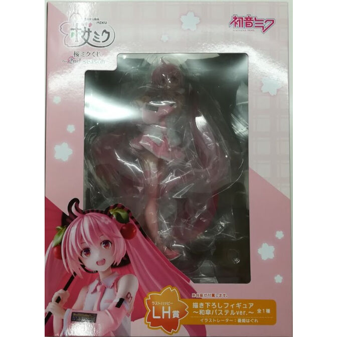 桜ミク 描き下ろしフィギュアLH賞 和傘パステルver. タイトーくじ | K