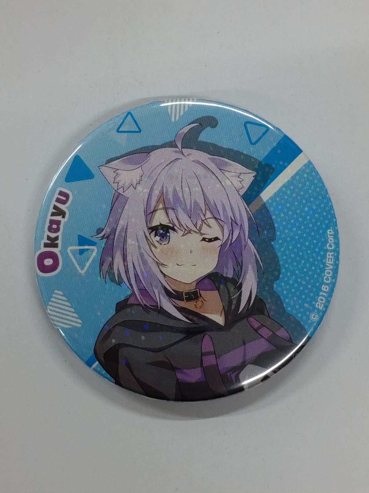 ホロライブフェスティバル 猫又おかゆ トレーディング缶バッジ | K