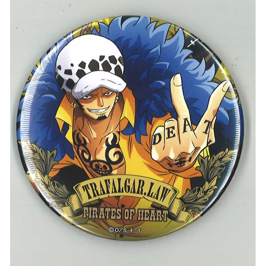ONEPIECE アルティメットクルー ドでか缶バッジ 第5弾 トラファルガー