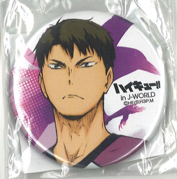 ハイキュー J-World TOKYO坂之下商店 宮城フェスホロ缶バッジ 縁下