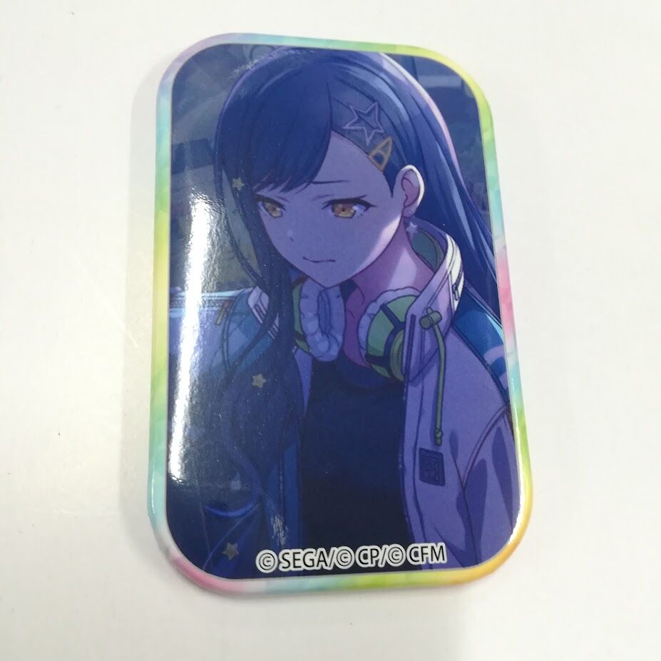 プロセカ 白石杏 缶バッジ 41a 白石杏 プロセカ グリッター缶バッジ