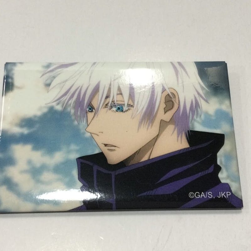 呪術廻戦 五条悟 場面写スクエア缶バッジVol.2 | K-BOOKS 秋葉原