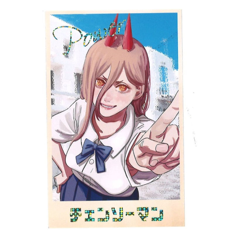 チェンソーマン デンジのメモリアルコレクション 箔押し パワー（指