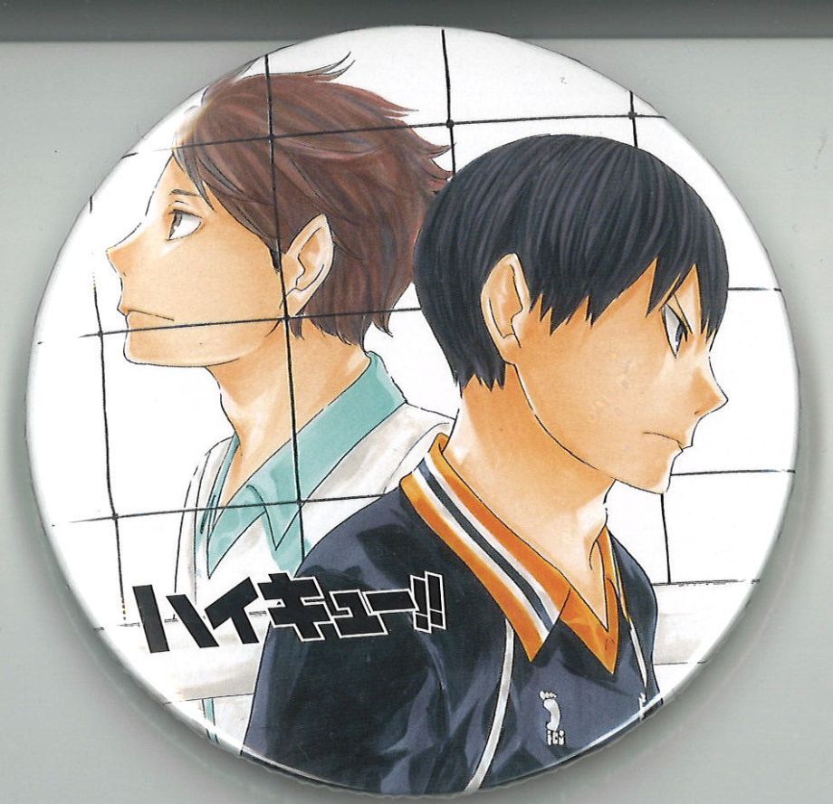 ハイキュー!!」コレクション缶バッジ 第4弾 影山飛雄&及川徹 | K-BOOKS