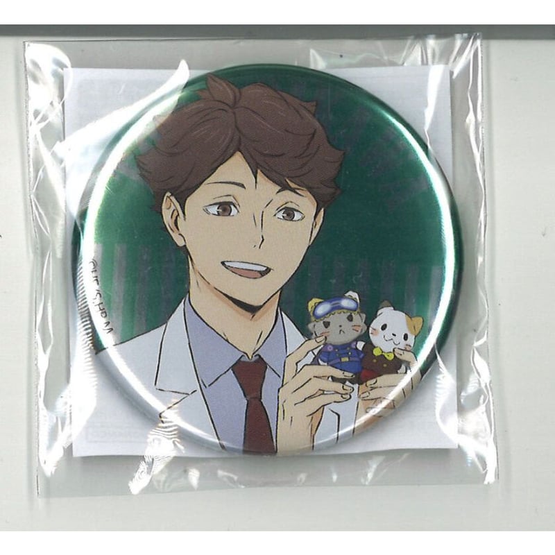 ハイキュー!! 遊びつくせ!! Inナンジャタウン メタリック缶バッジ