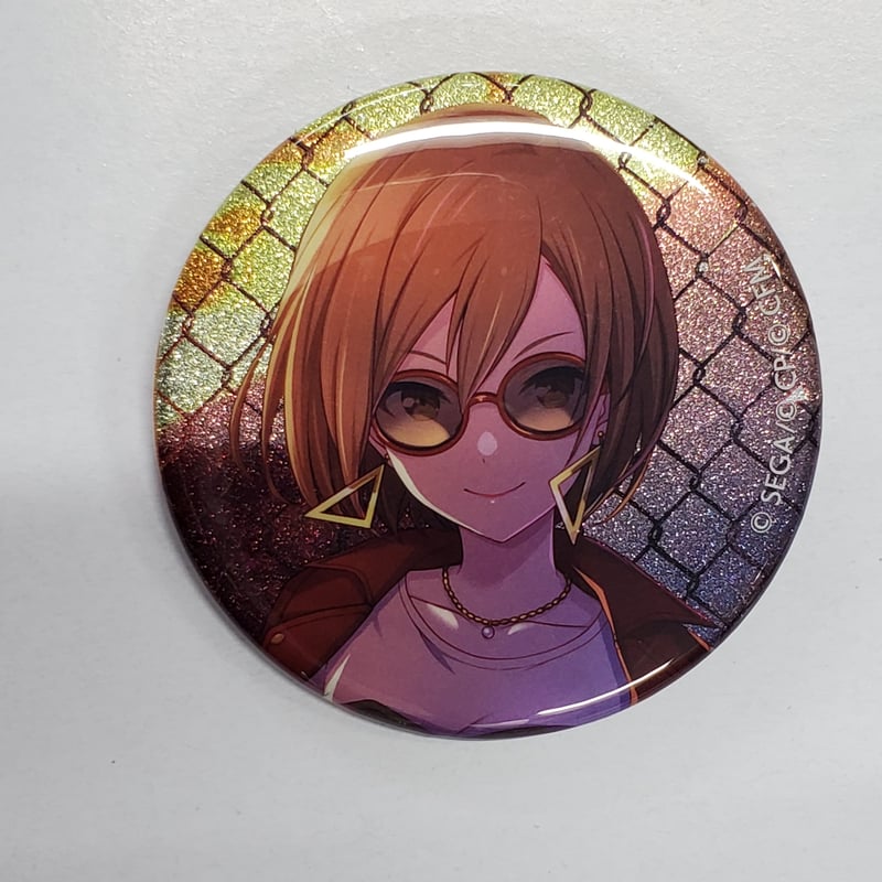 プロセカ MEIKO グリッター缶バッジ 7A グリ缶 予約商品】グリッター缶