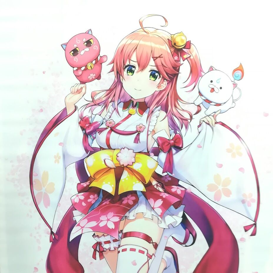 ホロライブ さくらみこ タペストリー エリート 初個人 ボイスグッズ