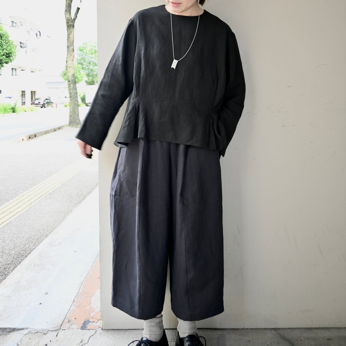 entwa サイドタックブラウス | YOCA