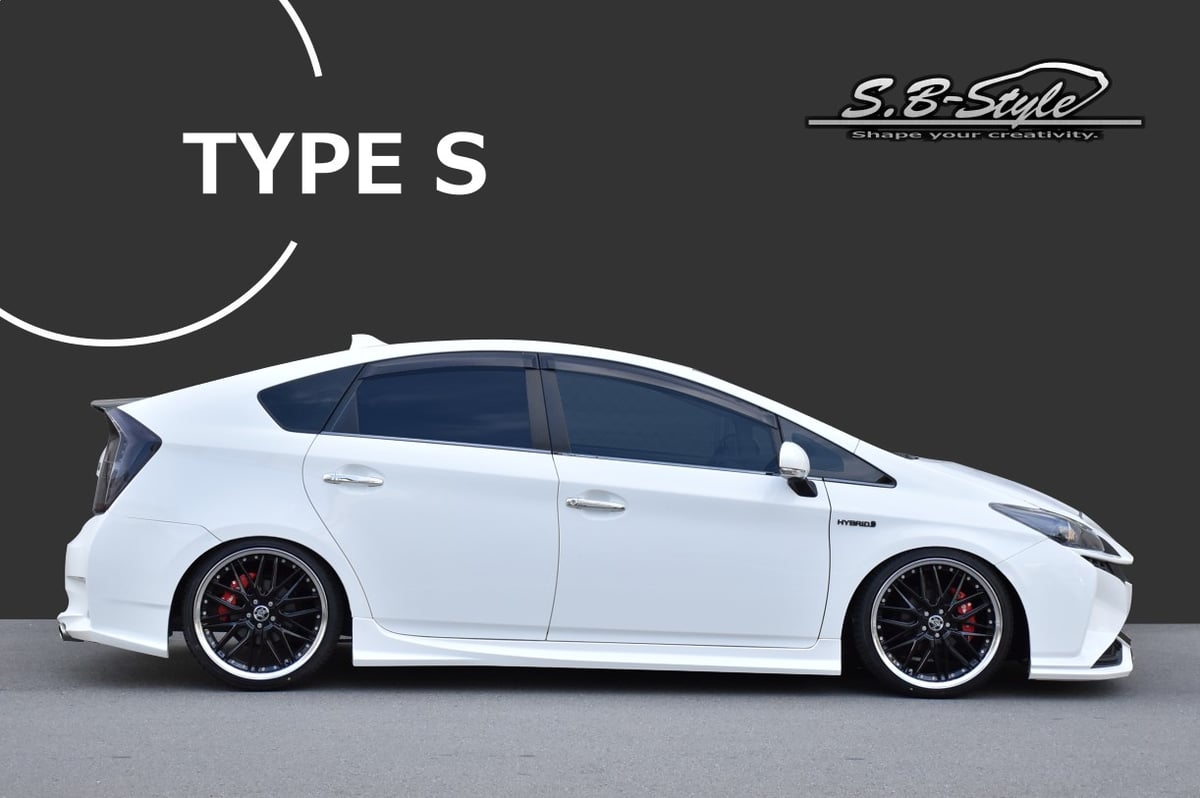 ZVW30 プリウス ダウンサスTYPE S,A,B,C4種からお選びください。 4本