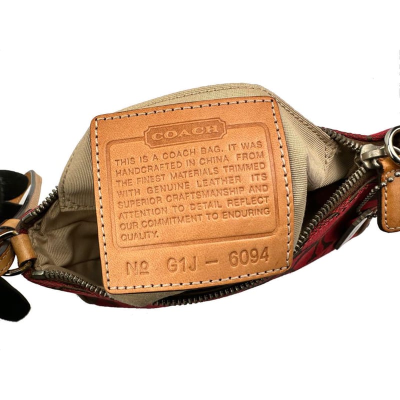 コーチ COACH ワンショルダー 6094 マルチポーチ シグネチャー