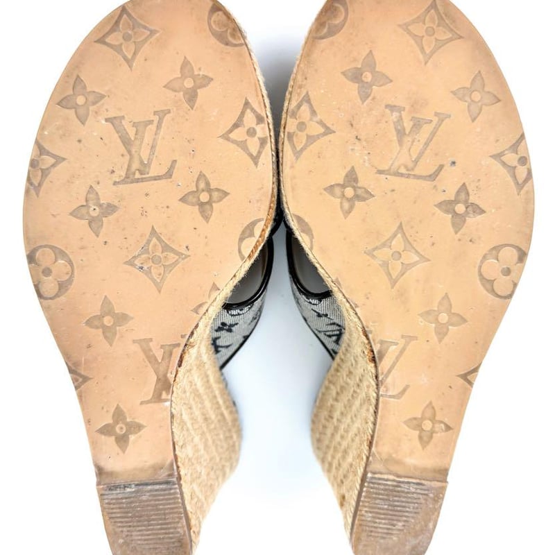 ๑ルイヴィトン*ウェッジソールサンダル✧エスパドリーユモノグラム