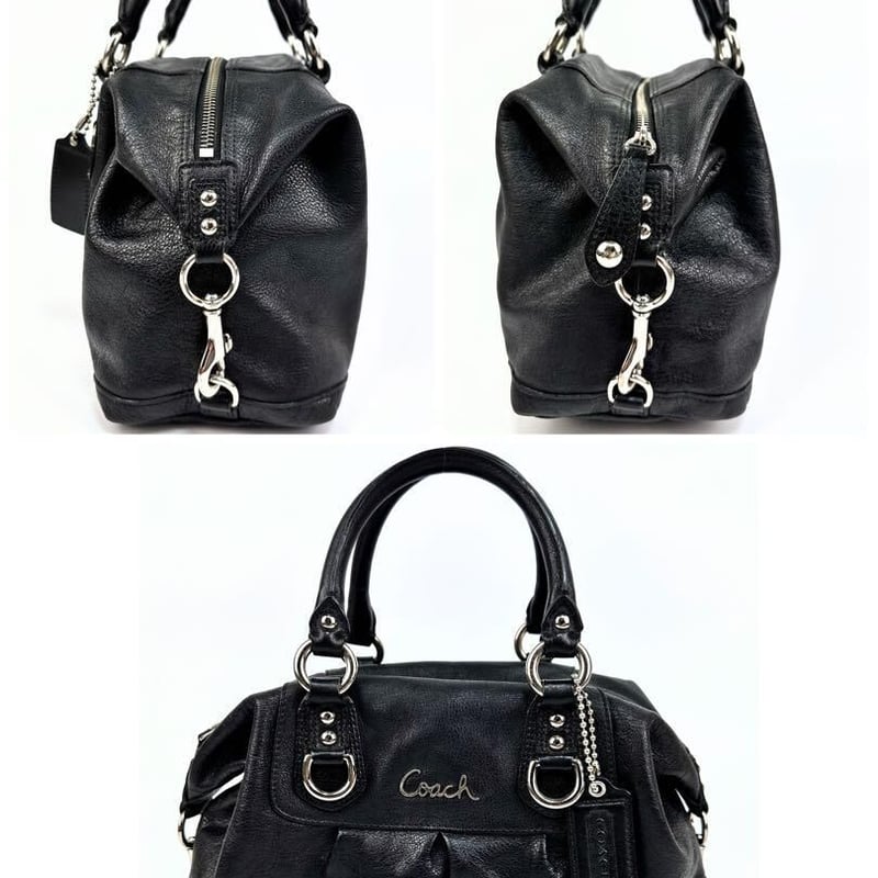 コーチ 2wayショルダー ブラック アシュレイ レザー サッチェル 15445