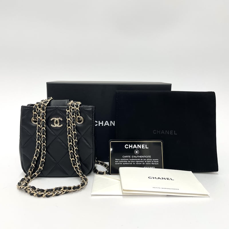 CHANEL ミニ チェーンショルダーバッグ 31番台 | AMONA VINTAGE