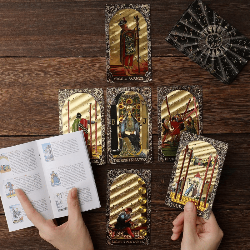 ブラックゴールドタロットカード｜正規輸入品 | タロクル｜TaroCle