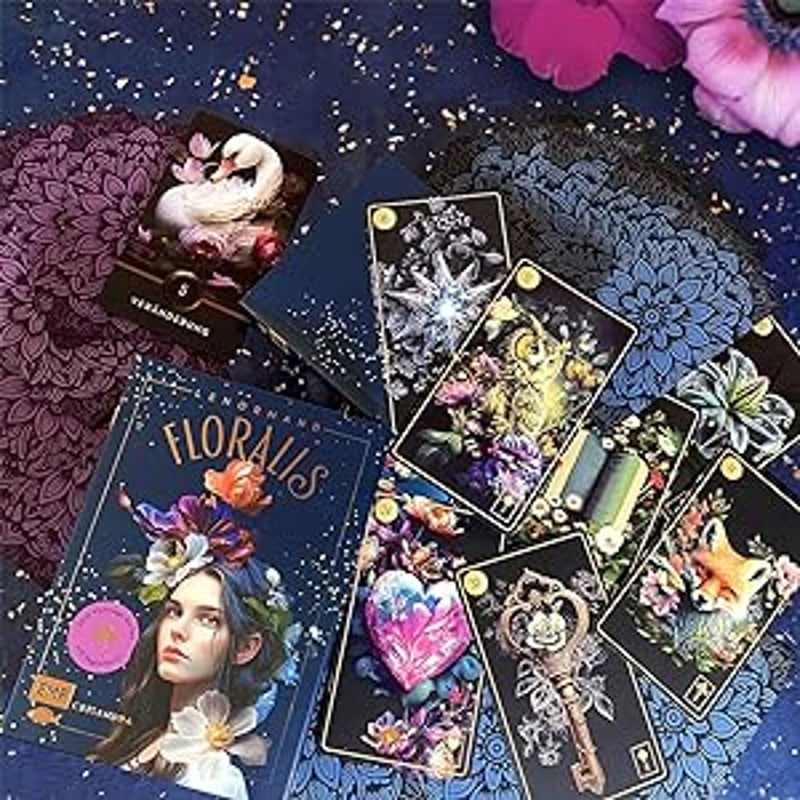 花柄のルノルマンカード｜正規輸入品 | タロクル｜TaroCle (海外