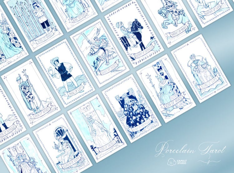 ポーセリンタロットカード｜作者直輸入・希少デッキ | タロクル