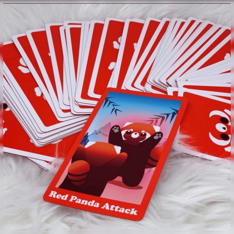 レッサーパンダのタロットカード｜作者直輸入・希少デッキ | タロクル