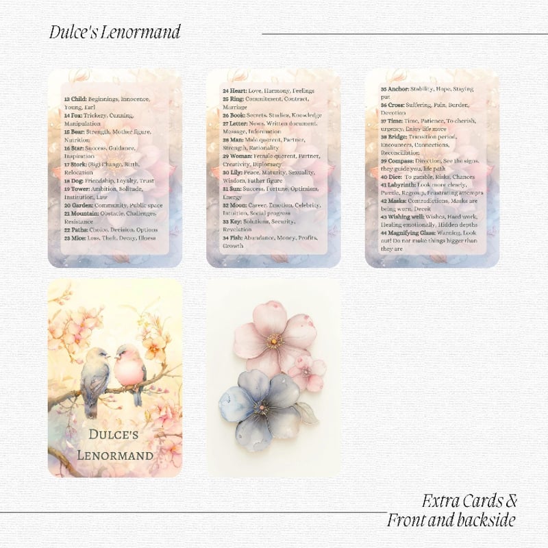 ドゥルセルノルマンカード｜作者直輸入・希少デッキ | タロクル