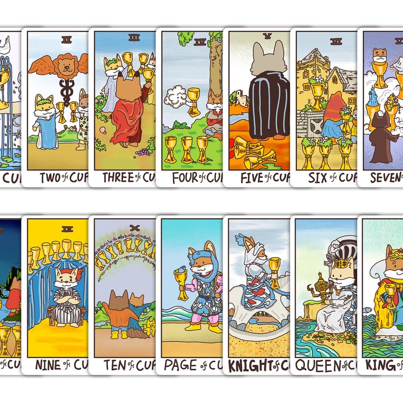 キツネの妖精タロットカード｜正規輸入品 | タロクル｜TaroCle (海外