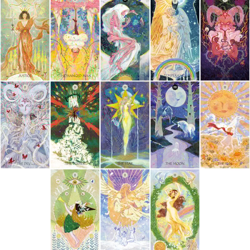 星のささやきとガーデンタロットカード｜正規輸入品 | タロクル