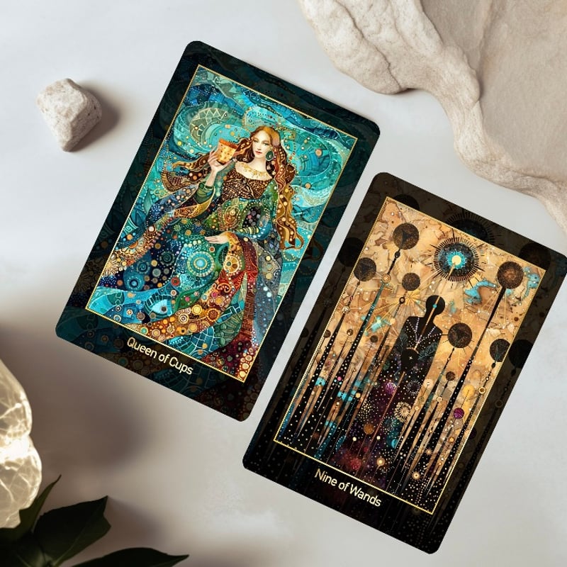 コズミックガーデンタロットカード｜作者直輸入・希少デッキ