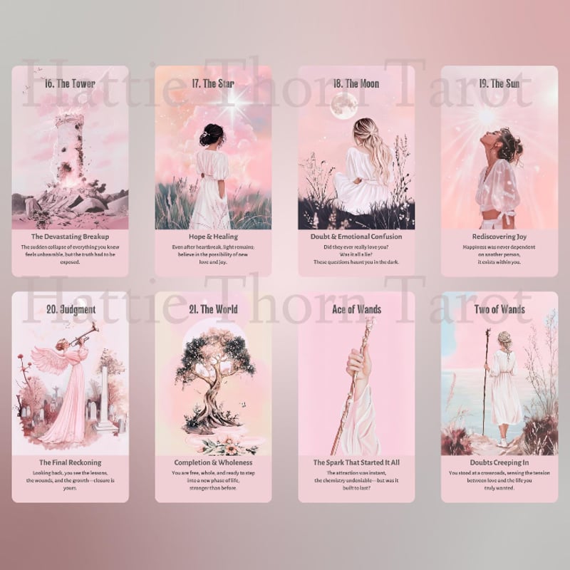 ハートブレイクタロットカード｜作者直輸入・希少デッキ | タロクル