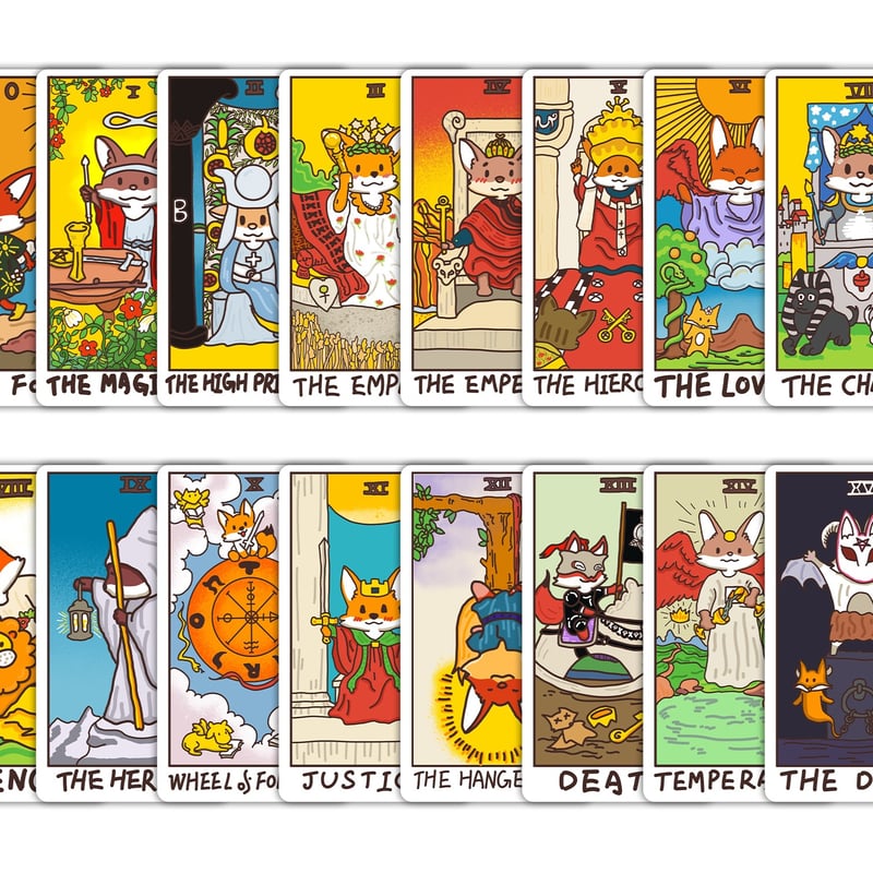 キツネの妖精タロットカード｜正規輸入品 | タロクル｜TaroCle (海外